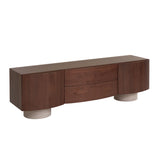 Ex Display - Dorit 1.8m TV Entertainment Unit - Walnut TV/Entertainment Unit Iggy-Core