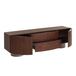 Ex Display - Dorit 1.8m TV Entertainment Unit - Walnut TV/Entertainment Unit Iggy-Core