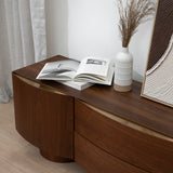 Dorit 1.8m TV Entertainment Unit - Walnut