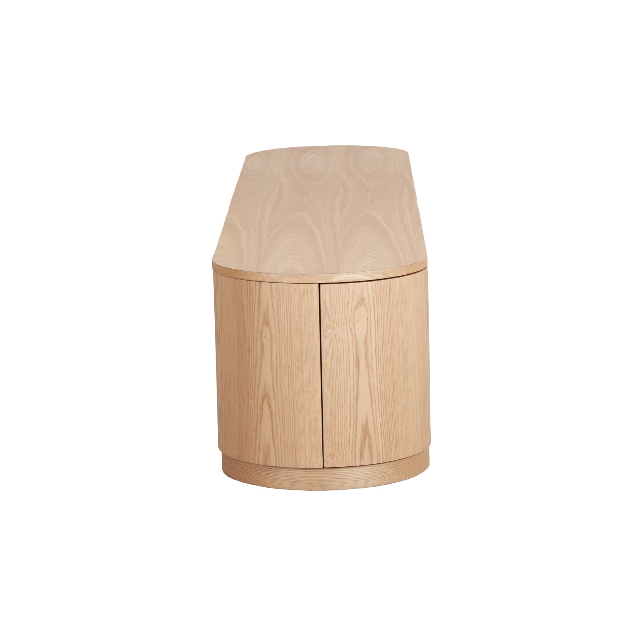 Anja 2.2m TV Entertainment Unit - Natural TV/Entertainment Unit Dwood-Core