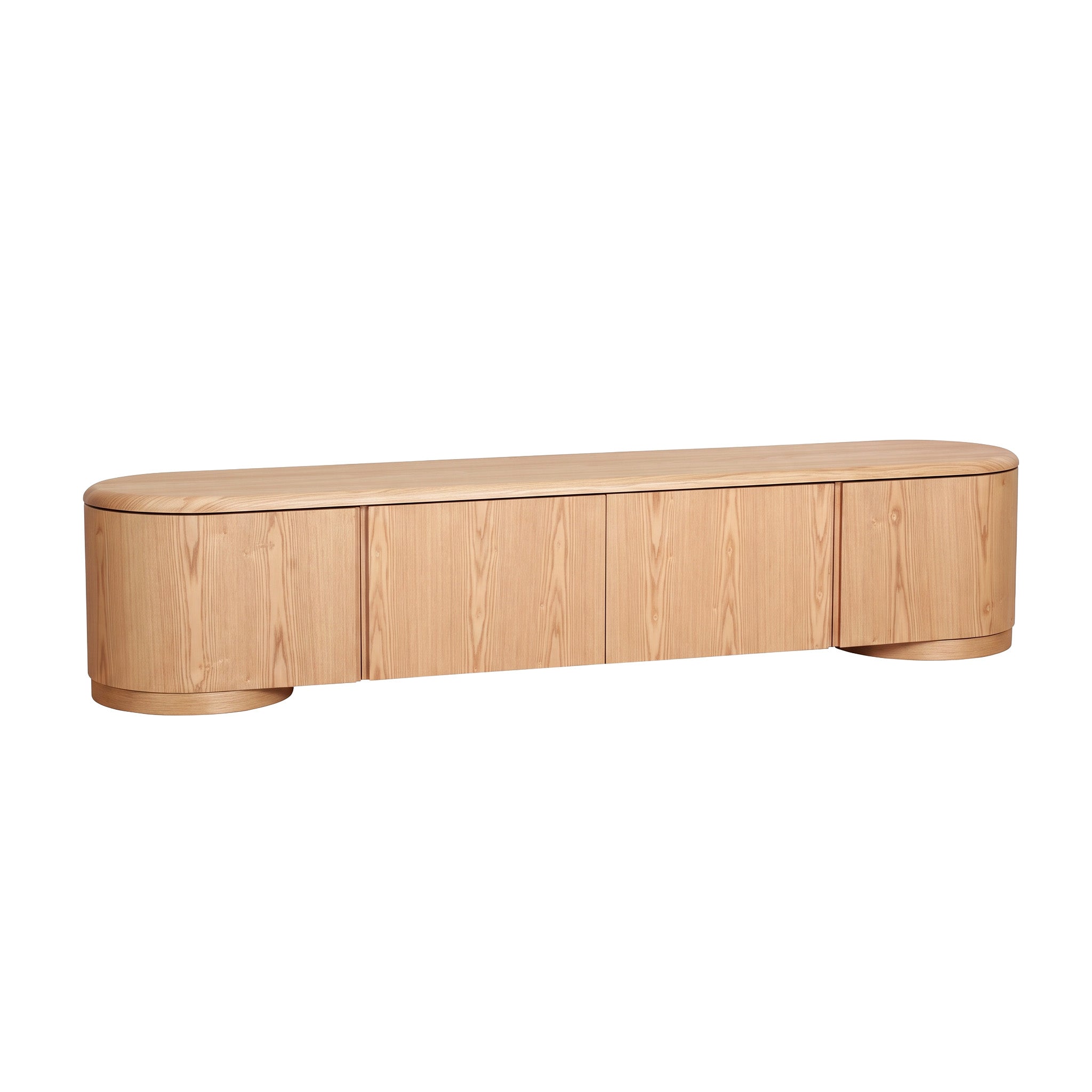 Ex Display - Anja 2.2m TV Entertainment Unit - Natural TV/Entertainment Unit Dwood-Core