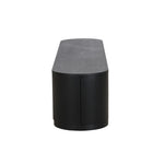 Anja 2.2m TV Entertainment Unit - Full Black TV/Entertainment Unit Dwood-Core