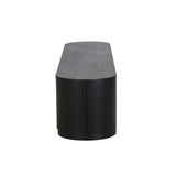 Anja 2.2m TV Entertainment Unit - Full Black TV/Entertainment Unit Dwood-Core