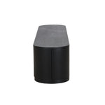 Anja 2.2m TV Entertainment Unit - Full Black TV/Entertainment Unit Dwood-Core