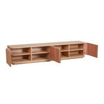 Sahar 2.2m TV Entertainment Unit - Natural TV/Entertainment Unit Dwood-Core