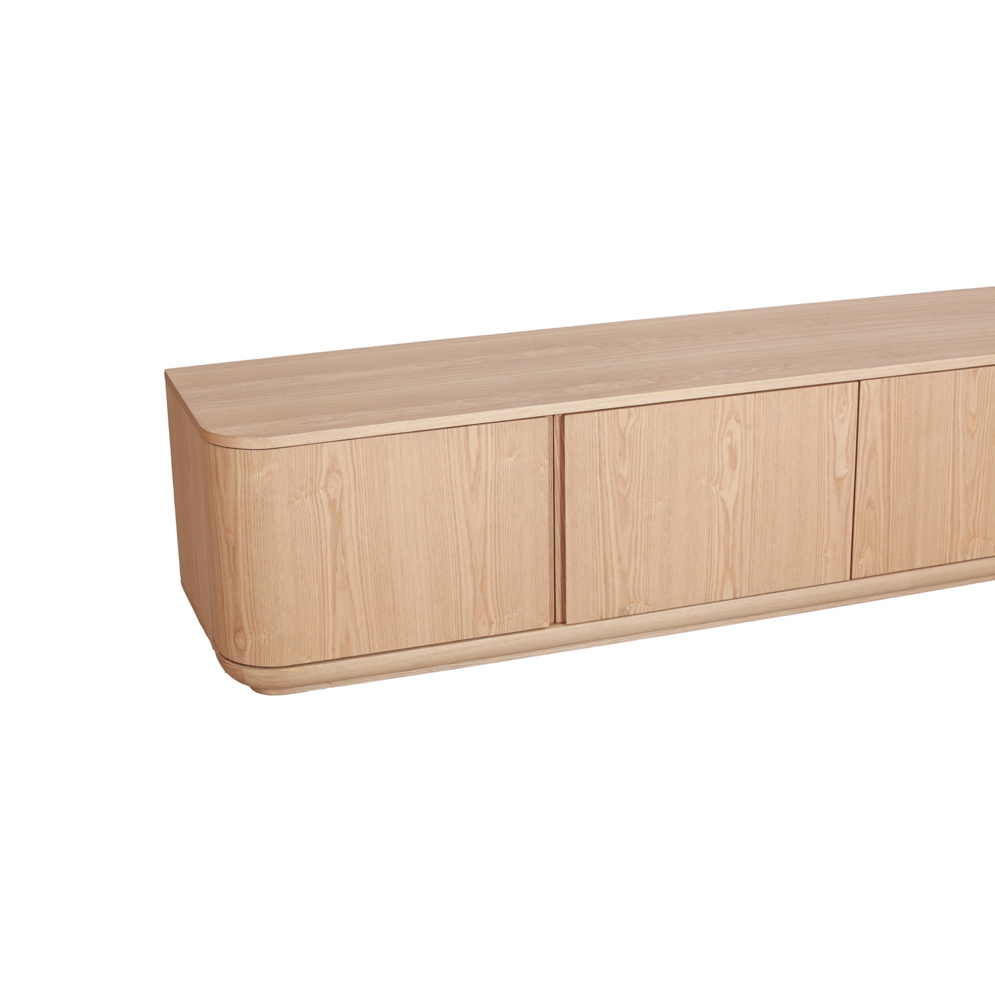 Sahar 2.2m TV Entertainment Unit - Natural TV/Entertainment Unit Dwood-Core