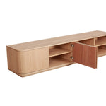 Sahar 2.2m TV Entertainment Unit - Natural TV/Entertainment Unit Dwood-Core