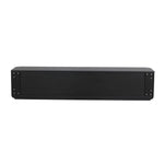 Sahar 2.2m TV Entertainment Unit - Full Black TV/Entertainment Unit Dwood-Core