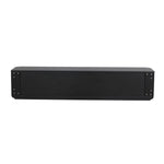 Sahar 2.2m TV Entertainment Unit - Full Black TV/Entertainment Unit Dwood-Core