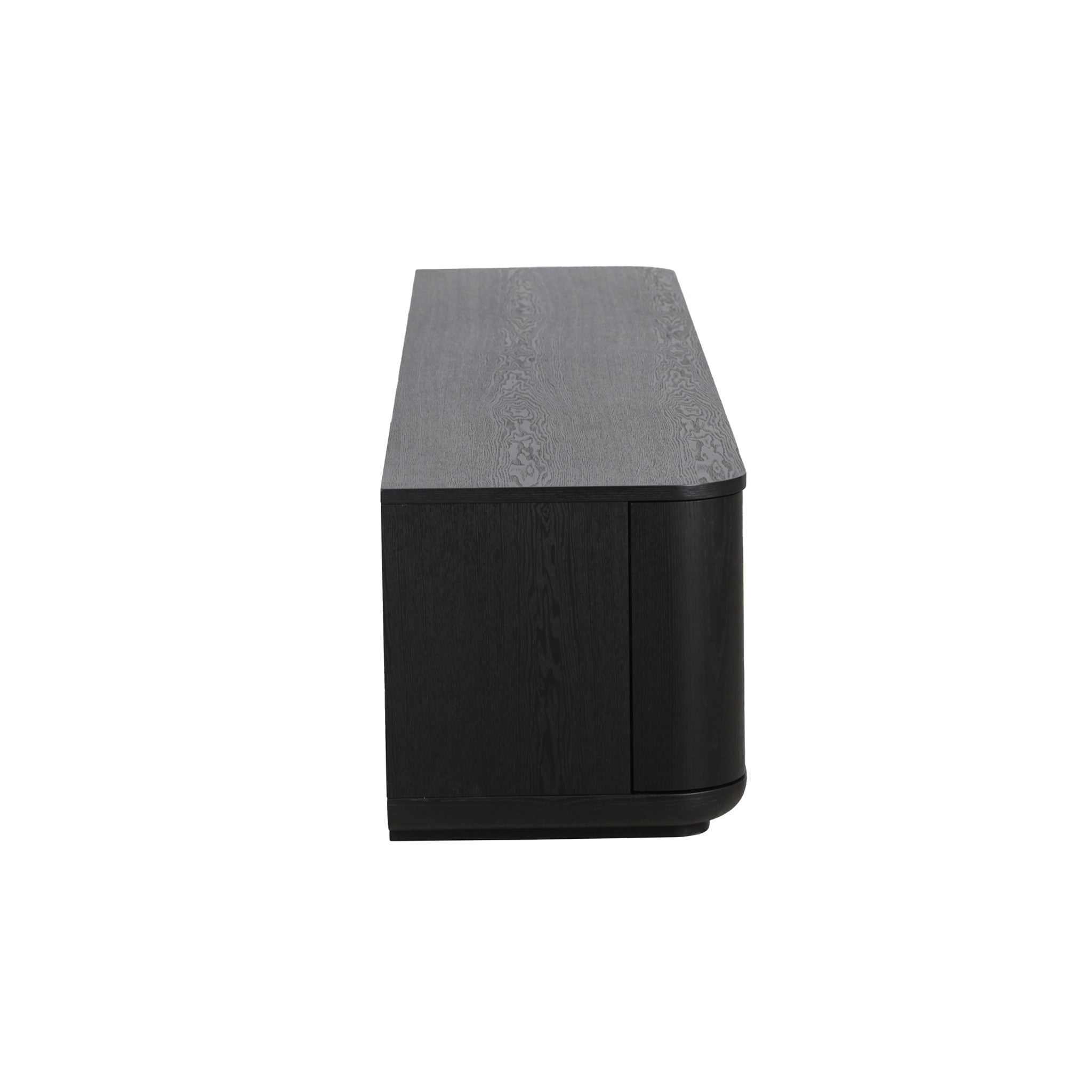 Sahar 2.2m TV Entertainment Unit - Full Black TV/Entertainment Unit Dwood-Core