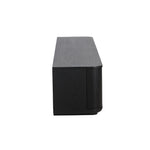 Sahar 2.2m TV Entertainment Unit - Full Black TV/Entertainment Unit Dwood-Core