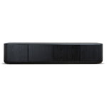 Sahar 2.2m TV Entertainment Unit - Full Black TV/Entertainment Unit Dwood-Core