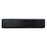 Sahar 2.2m TV Entertainment Unit - Full Black TV/Entertainment Unit Dwood-Core