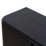 Sahar 2.2m TV Entertainment Unit - Full Black TV/Entertainment Unit Dwood-Core