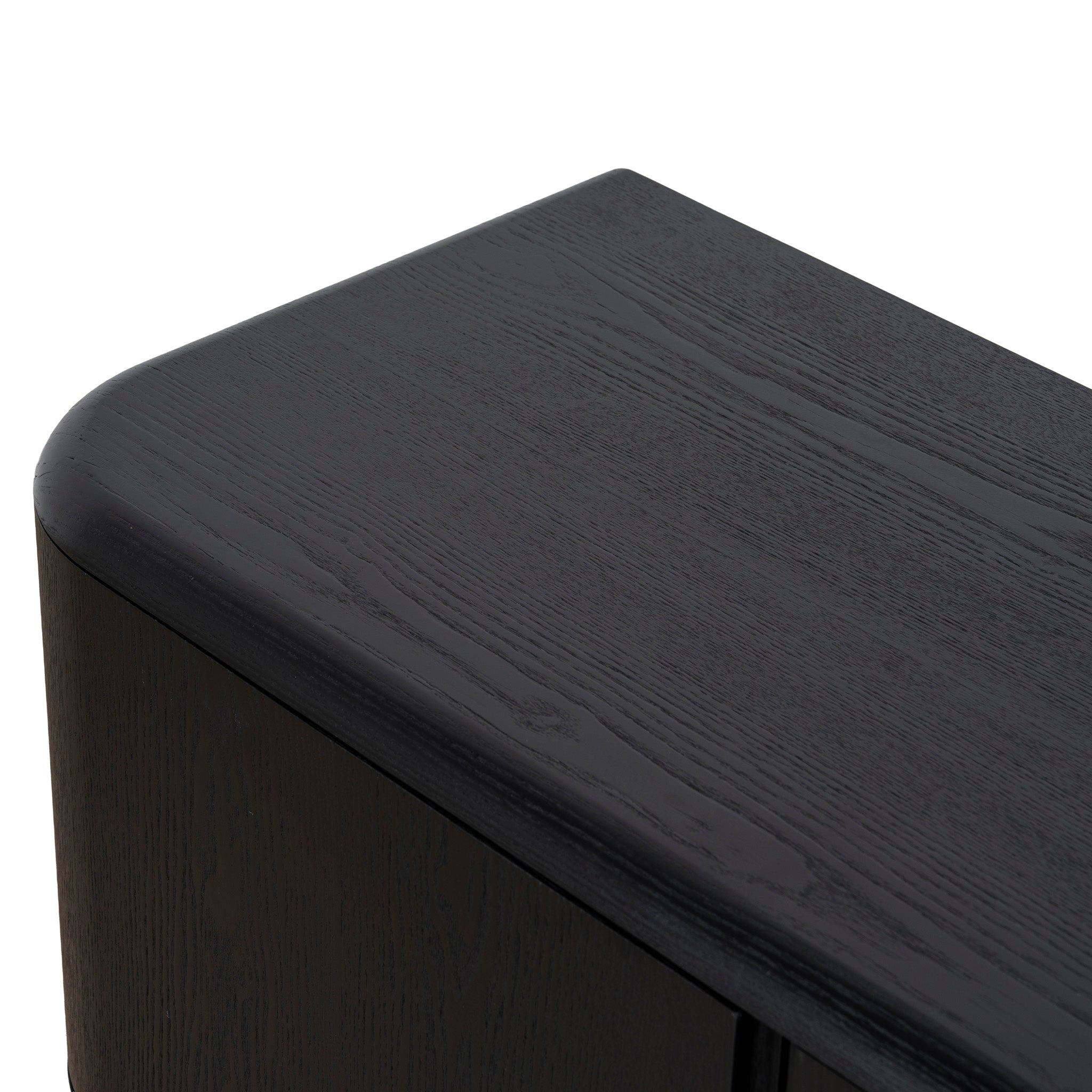 Sahar 2.2m TV Entertainment Unit - Full Black TV/Entertainment Unit Dwood-Core