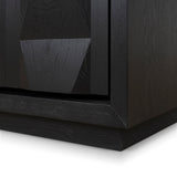 Ex Display - Monolith 2.2m TV Entertainment Unit - Full Black TV/Entertainment Unit Nicki-Core