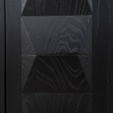 Monolith 2.2m TV Entertainment Unit - Full Black TV/Entertainment Unit Nicki-Core