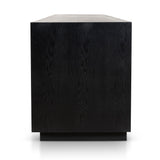 Monolith 2.2m TV Entertainment Unit - Full Black TV/Entertainment Unit Nicki-Core