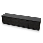 Monolith 2.2m TV Entertainment Unit - Full Black TV/Entertainment Unit Nicki-Core