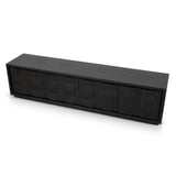 Monolith 2.2m TV Entertainment Unit - Full Black TV/Entertainment Unit Nicki-Core