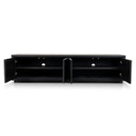 Ex Display - Monolith 2.2m TV Entertainment Unit - Full Black TV/Entertainment Unit Nicki-Core