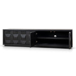 Ex Display - Monolith 2.2m TV Entertainment Unit - Full Black TV/Entertainment Unit Nicki-Core