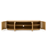 Arvena 1.75m TV Entertainment Unit - Natural TV/Entertainment Unit Cube Home-Core