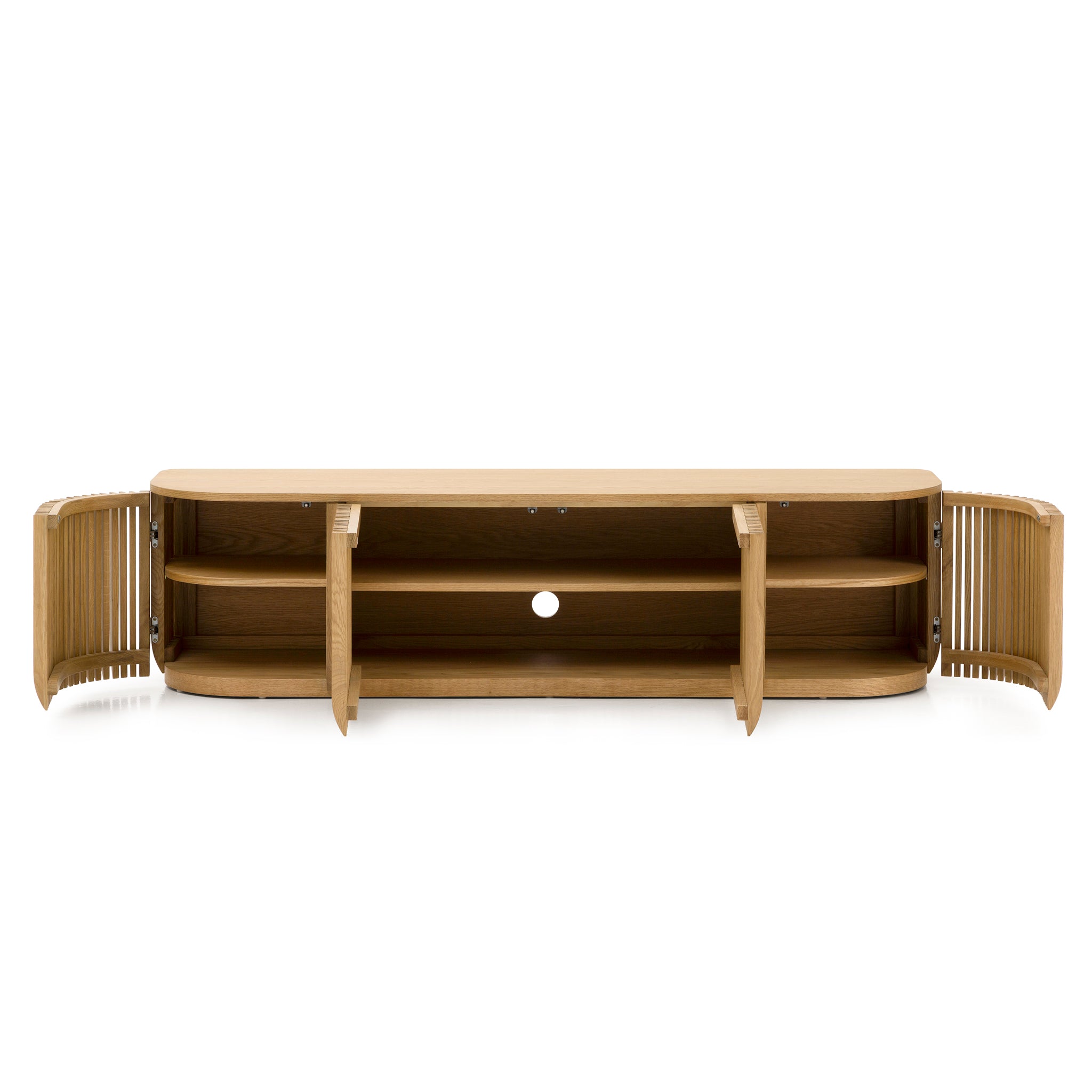 Arvena 1.75m TV Entertainment Unit - Natural TV/Entertainment Unit Cube Home-Core