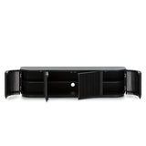 Arvena 1.75m TV Entertainment Unit - Black Stain TV/Entertainment Unit Cube Home-Core