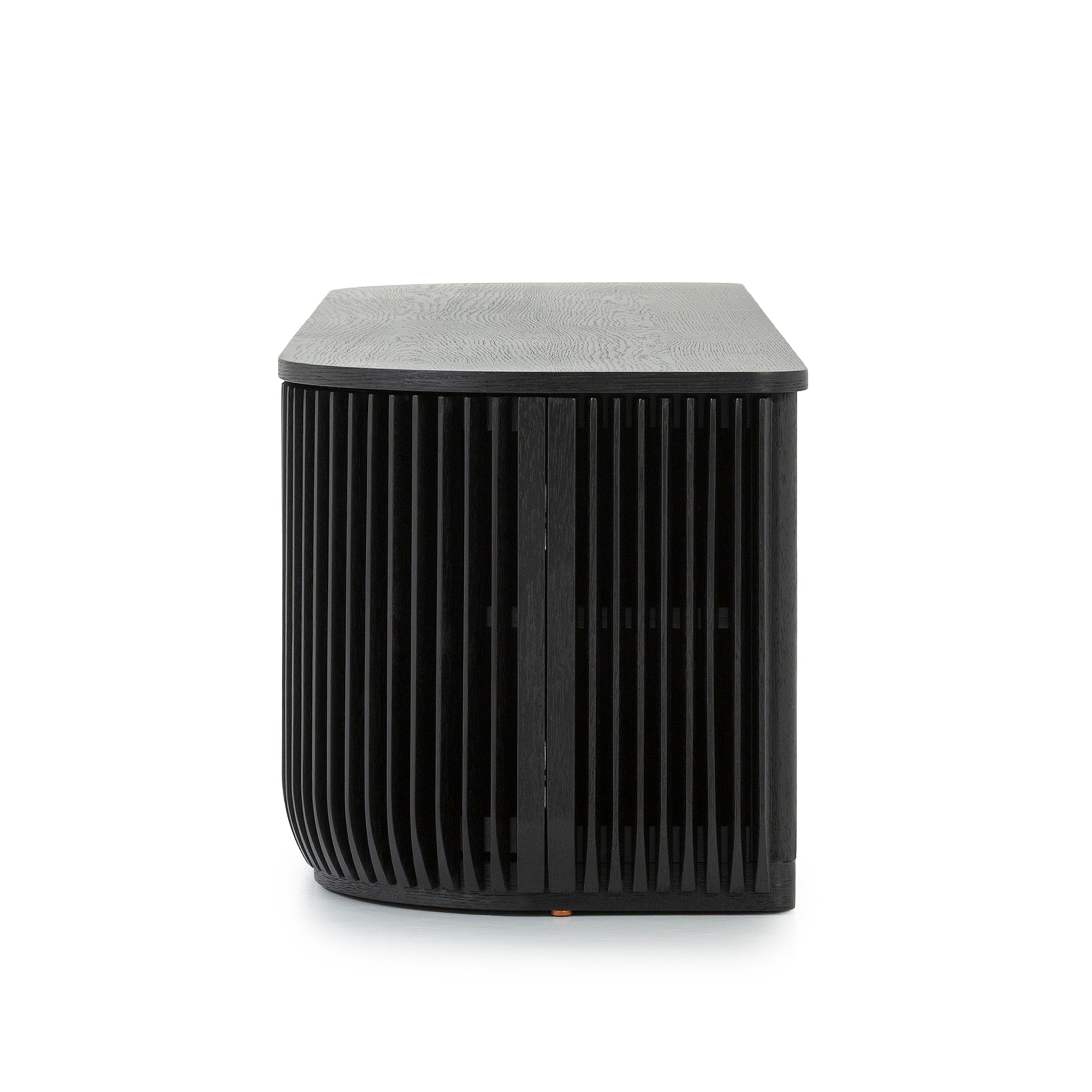 Arvena 1.75m TV Entertainment Unit - Black Stain TV/Entertainment Unit Cube Home-Core