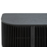 Arvena 1.75m TV Entertainment Unit - Black Stain TV/Entertainment Unit Cube Home-Core