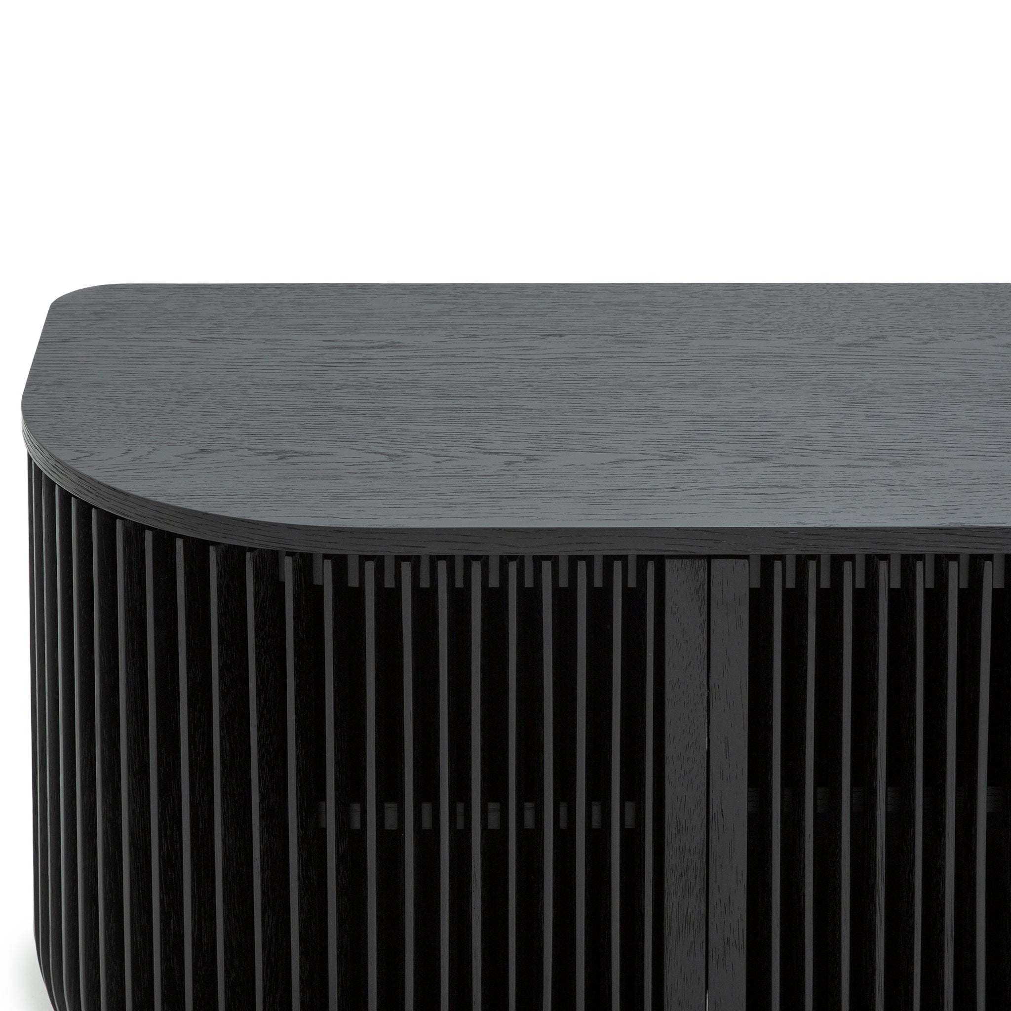 Arvena 1.75m TV Entertainment Unit - Black Stain TV/Entertainment Unit Cube Home-Core