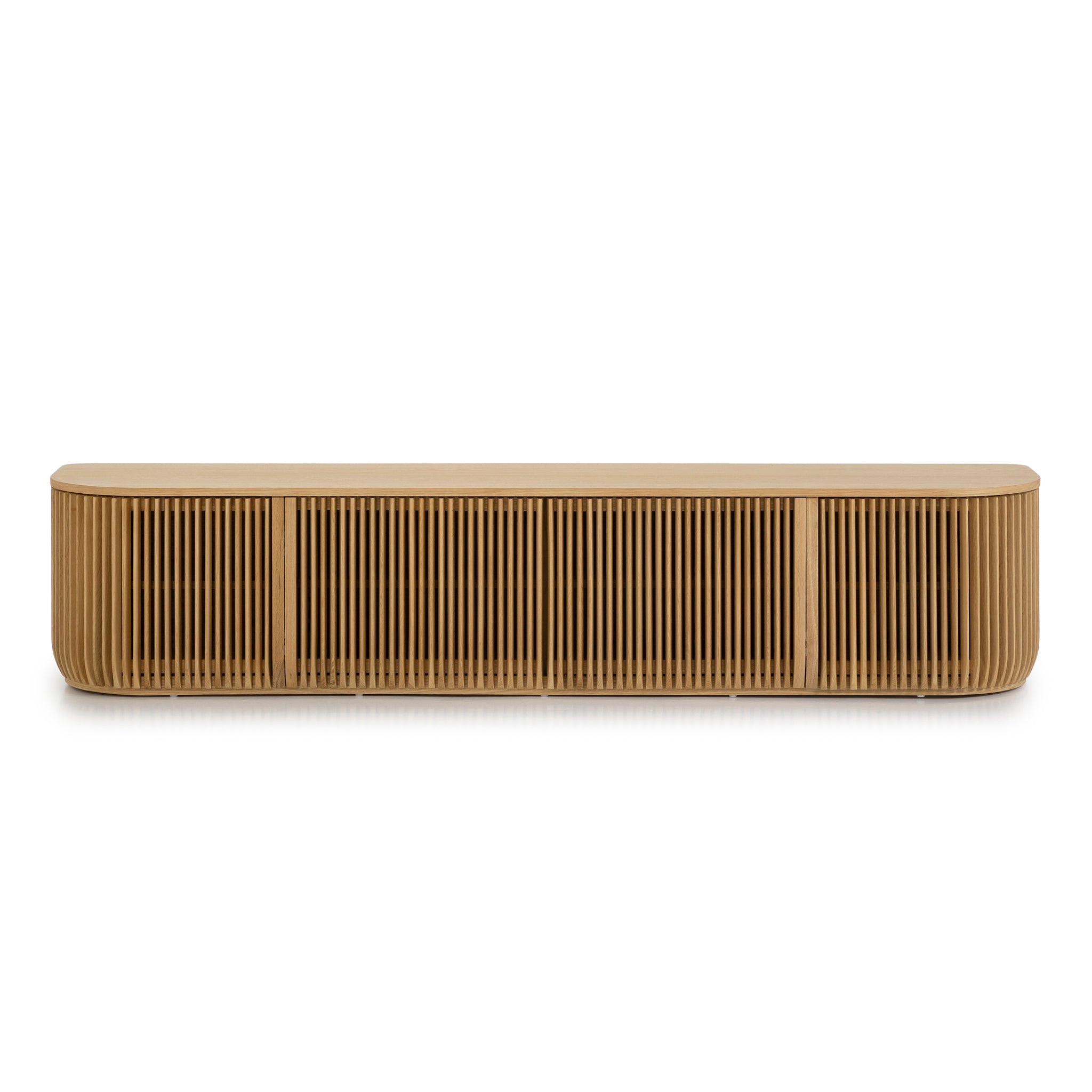 Arvena 2.15m TV Entertainment Unit - Natural TV/Entertainment Unit Cube Home-Core