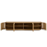 Arvena 2.15m TV Entertainment Unit - Natural TV/Entertainment Unit Cube Home-Core