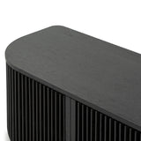 Arvena 2.15m TV Entertainment Unit - Black Stain TV/Entertainment Unit Cube Home-Core