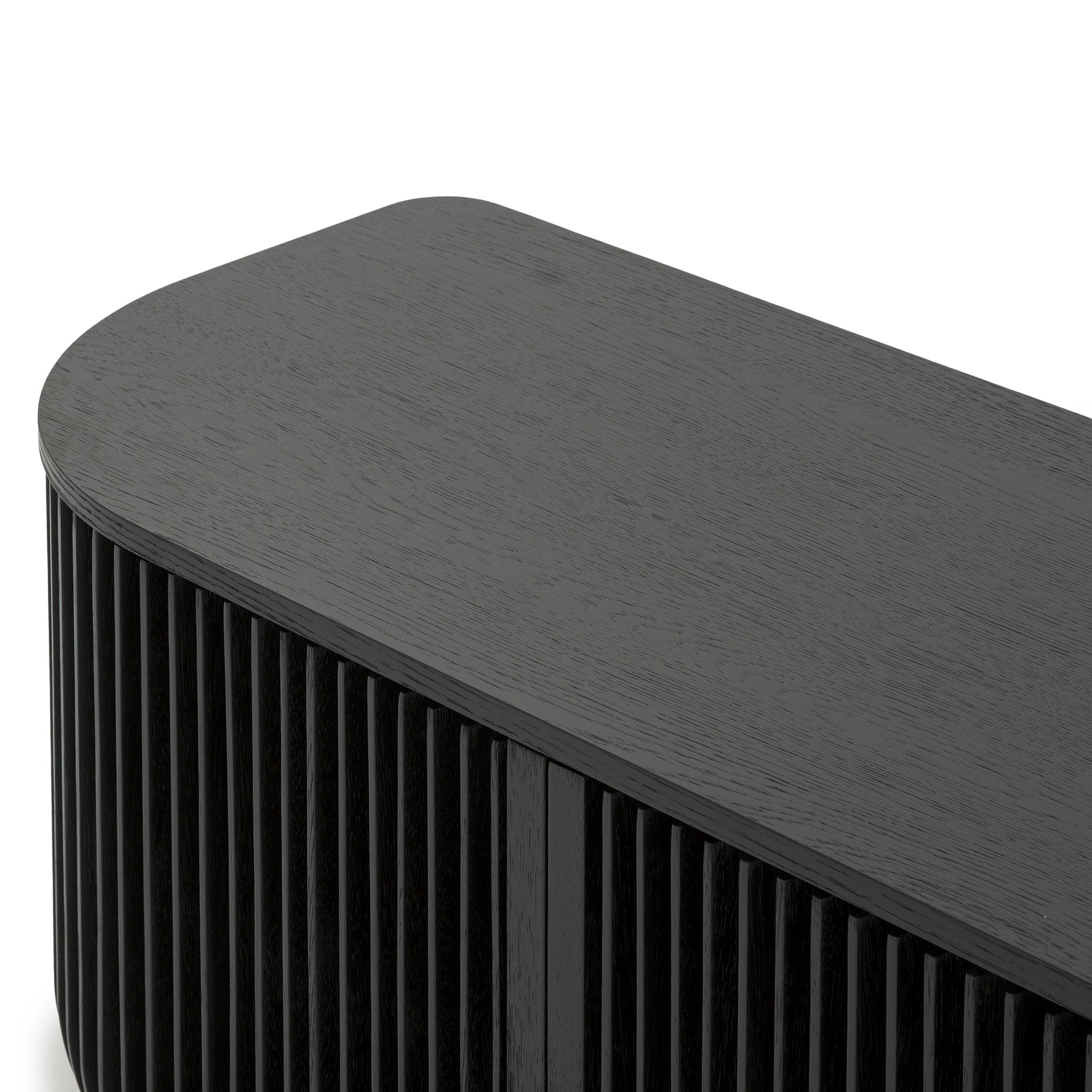 Arvena 2.15m TV Entertainment Unit - Black Stain TV/Entertainment Unit Cube Home-Core