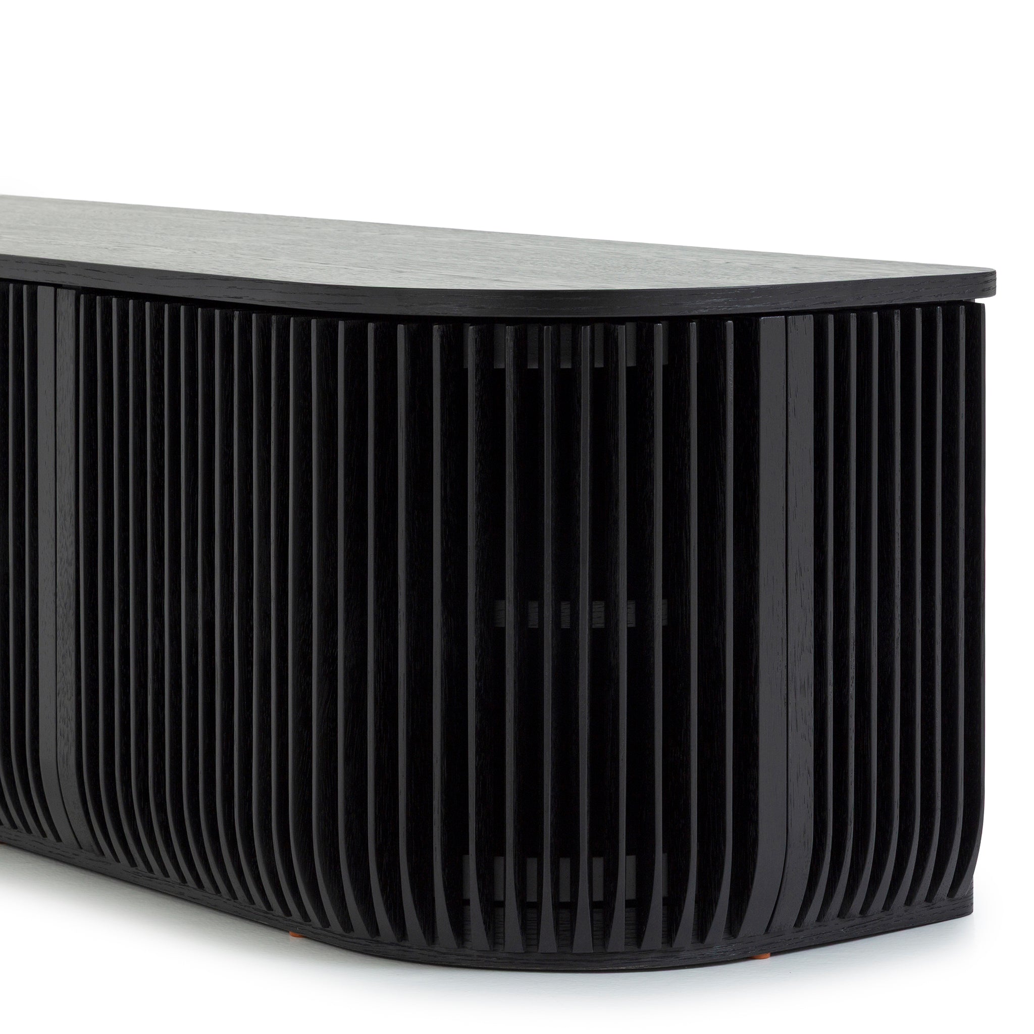 Arvena 2.15m TV Entertainment Unit - Black Stain TV/Entertainment Unit Cube Home-Core