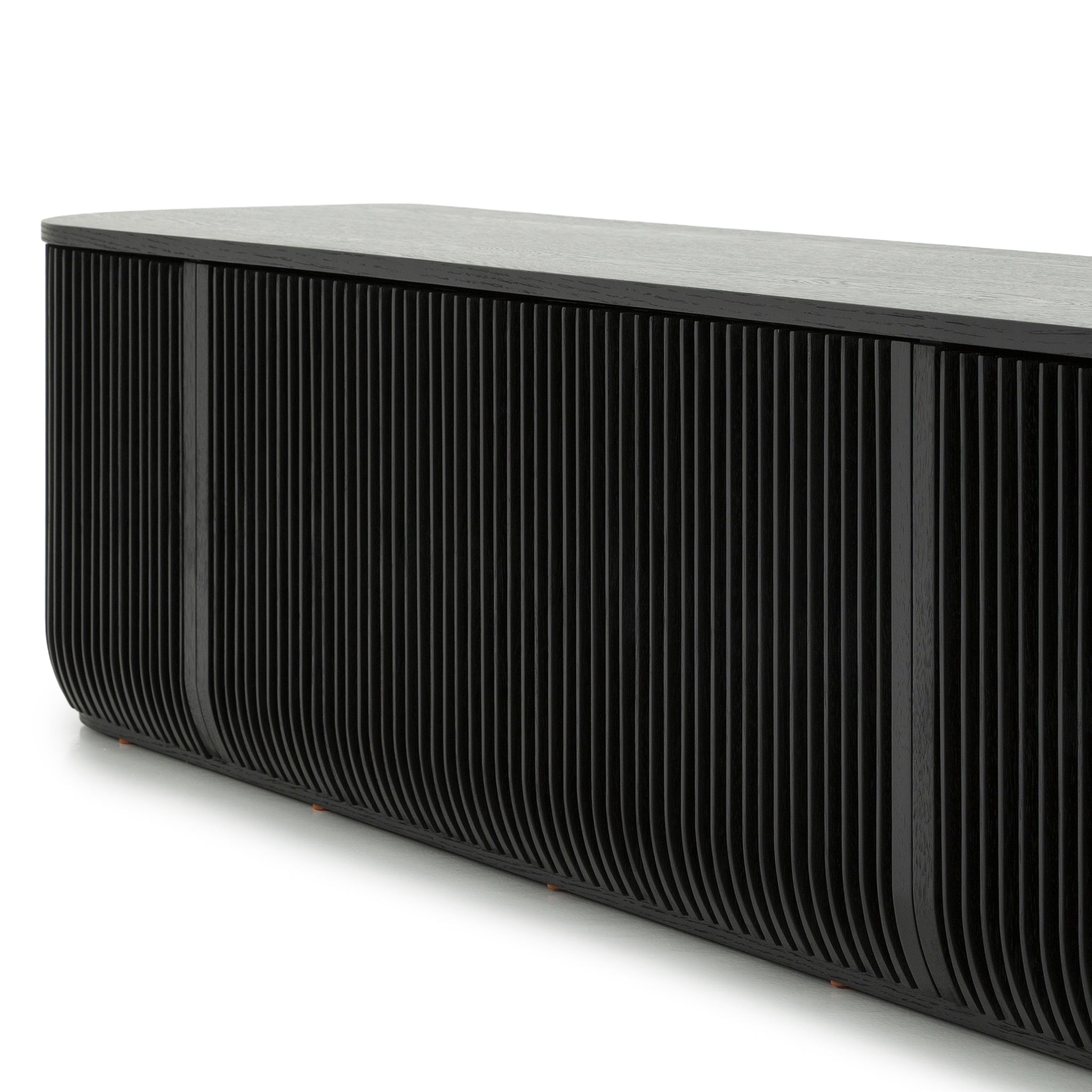 Arvena 2.15m TV Entertainment Unit - Black Stain TV/Entertainment Unit Cube Home-Core