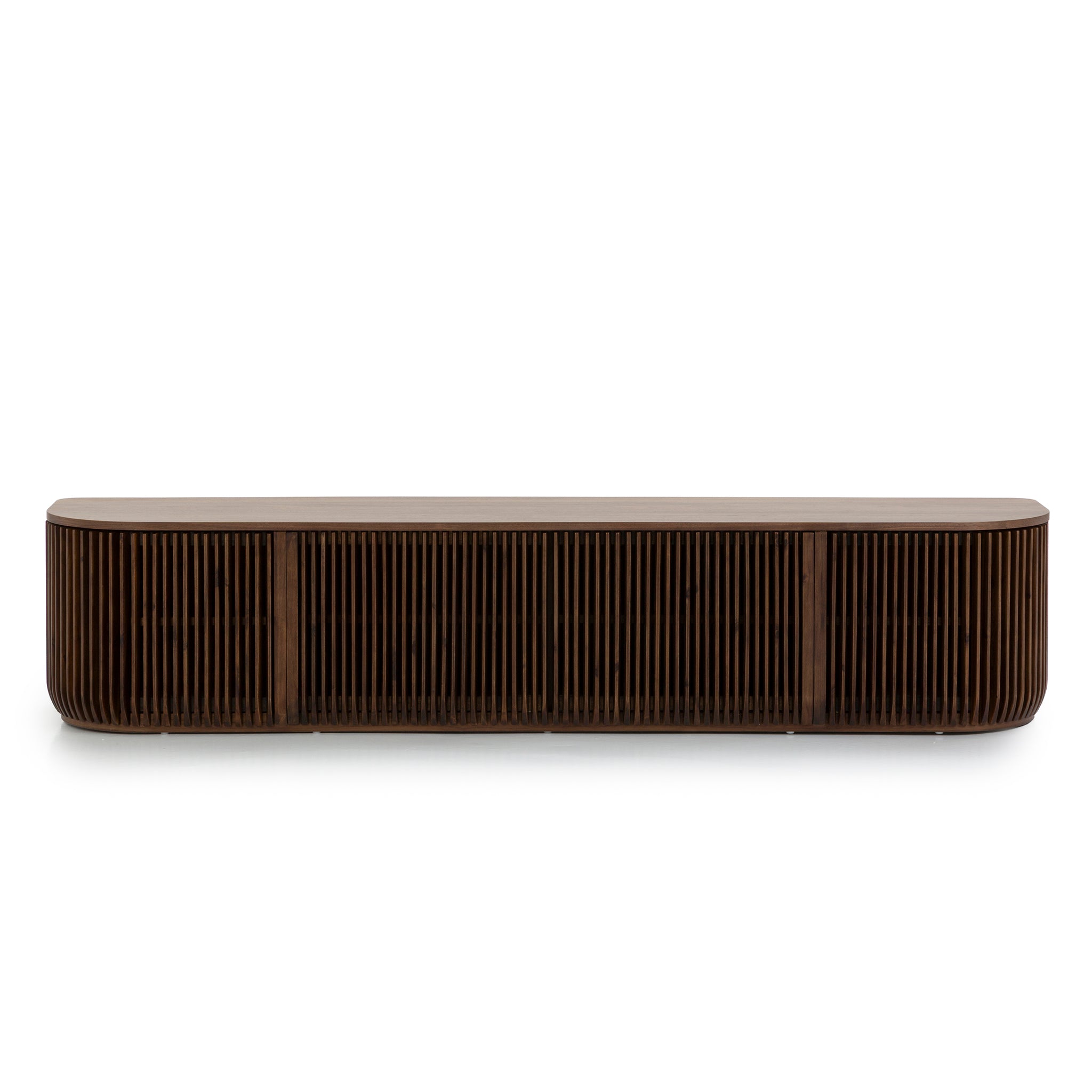 Arvena 2.15m TV Entertainment Unit - Walnut Stain TV/Entertainment Unit Cube Home-Core