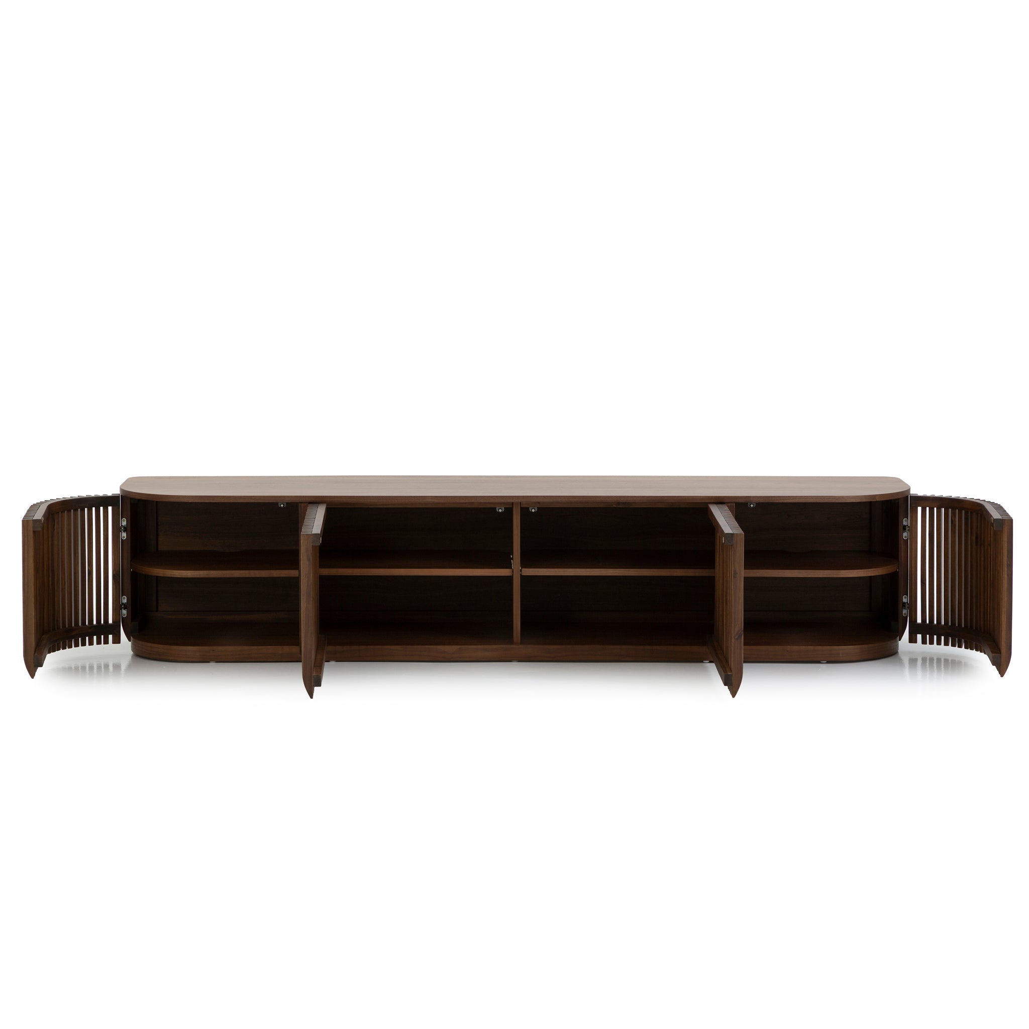 Arvena 2.15m TV Entertainment Unit - Walnut Stain TV/Entertainment Unit Cube Home-Core