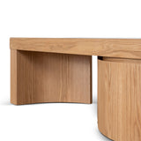 Ruvo Extendable TV Entertainment Unit - Natural Oak