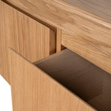 Ruvo Extendable TV Entertainment Unit - Natural Oak