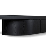 Ruvo Extendable TV Entertainment Unit - Black Oak TV/Entertainment Unit Century-Core