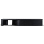 Ruvo Extendable TV Entertainment Unit - Black Oak TV/Entertainment Unit Century-Core
