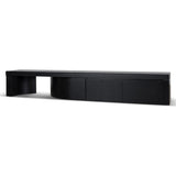 Ruvo Extendable TV Entertainment Unit - Black Oak TV/Entertainment Unit Century-Core