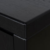 Ruvo Extendable TV Entertainment Unit - Black Oak TV/Entertainment Unit Century-Core
