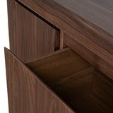 Ruvo Extendable TV Entertainment Unit - Walnut