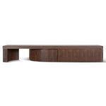 Ruvo Extendable TV Entertainment Unit - Walnut TV/Entertainment Unit Century-Core