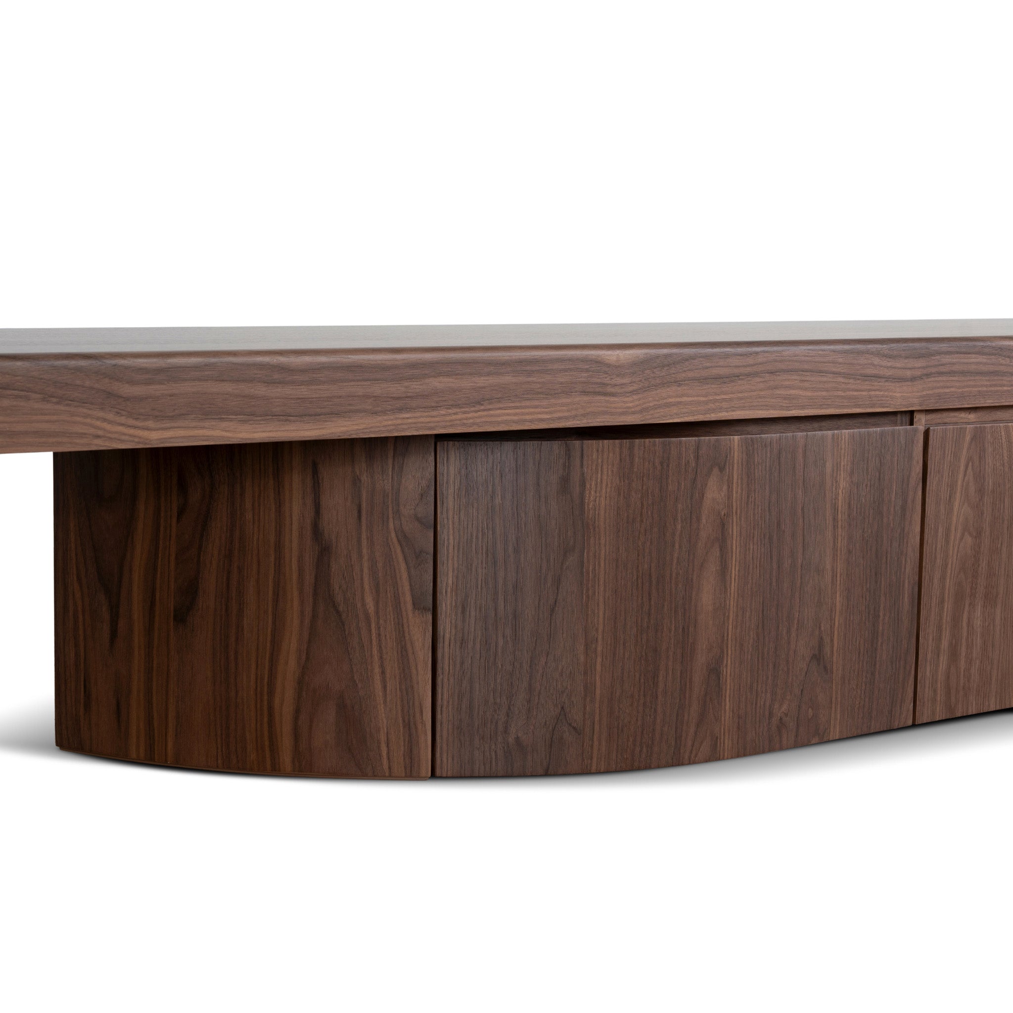 Ruvo Extendable TV Entertainment Unit - Walnut TV/Entertainment Unit Century-Core