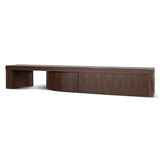 Ruvo Extendable TV Entertainment Unit - Walnut